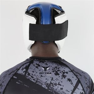 Protector de Cabeza para Boxeo FARABI, Casco Protector de Espuma con Cierre de Velcro para Adultos, Uso Deportivo, Casco de Artes Marciales XXL, Taekwondo - Product Image 5