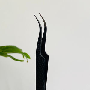 Pinzas para Pestañas de Acero Inoxidable Kaamir Instruments, Punta Puntiaguda, Textura Suave, 10 mm de Longitud, Característica Antimagnética, Uso para Cejas - Product Image 5