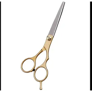 <b>Top</b> Quality Titanium Coated Barber Scissors 5.5 Inch 6 Inch Hair Cutting <b>Shears</b> Razor Edge Precision Smooth Performance - Product Image 1