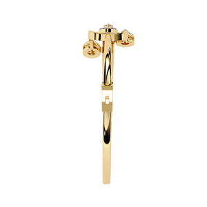 Classic 18K Gold Plated IGI Certified Diamond Engagement <b>Bracelet</b> Brilliant Cut Claw Setting Geometric Design Women's Fashion - Product Image 4