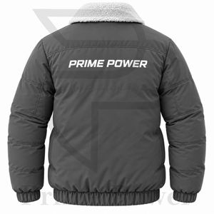 New Design 2026 Custom <b>Shearling</b> Collar Puffer Jacket Winter Padded <b>Coat</b> Wholesale Insulated Bomber Outerwear Manufacturer - Product Image 2