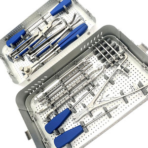 Kit de Instrumentos Ortopédicos de Alta Calidad para Columna Vertebral y Extremidades Inferiores, Juego de Instrumentos Quirúrgicos de Acero Inoxidable Alemán, Certificado CE ISO - Product Image 4