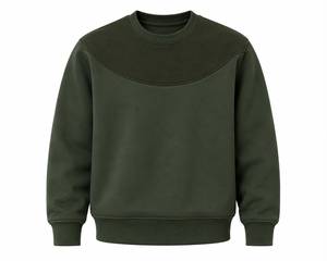 Sweat-shirt à col rond pour homme, épais, avec logo personnalisé sur le devant et en molleton brossé doux, finition soignée pour un style streetwear décontracté - Product Image 2