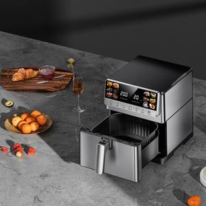 Freidora de Aire Inteligente de 8L con Pantalla Táctil a Color, 1800W, 12 Programas Preestablecidos y Ventana Visible para una Cocina Saludable - Product Image 6