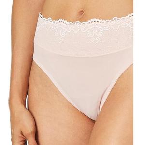 Ropa Interior de Algodón sin Costuras para Mujer, Cintura Media, Cómodas Bragas con Diseño a Rayas, Transpirables, Tipo Bikini, con Logotipo Personalizado - Product Image 4