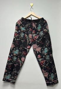 Ensemble de pyjama en coton indien fait main, imprimé floral, vêtements de nuit - Product Image 3