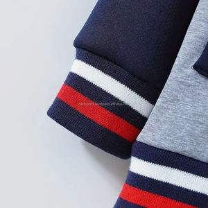 Chaqueta con Capucha de Forro Polar Suave Informal para Niños, Sudadera de Algodón con Estampado de Logotipo Personalizable, Cárdigan para Bebés - Product Image 5