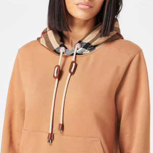 Sudaderas con Capucha de Punto Ajustadas de Alta Calidad para Mujer, Algodón/Poliéster, Colores Personalizados, Tejido Grueso y Transpirable, Ropa Casual de Invierno - Product Image 4