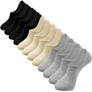 Calcetines Tobilleros al por Mayor 2026, Color Sólido, 100% Algodón, Transpirables, Tejidos, Finos, para Uso Diario Casual de Adultos en Verano - Product Image 6
