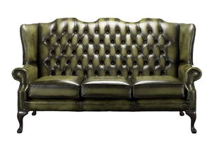 Divano Chesterfield in Pelle PU Marrone a 3 Posti, Imbottito con Braccioli Arrotolati per Hotel, Lobby, Lounge, Bar <span class=keywords><strong>e</strong></span> Club - Product Image 2