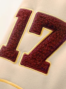 High Quality 100% Cotton Men's Red Varsity <b>Jacket</b> Embroidered Letter Patch Design Eco-Friendly Breathable <b>Summer</b> High Street - Product Image 5
