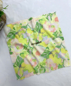 Tissu en mousseline florale 58/60 pouces 100% polyester, voile léger tissé HH-CM90-4, matière pour foulard femme - Product Image 4