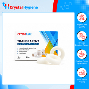 Top Class Quality Crysto <b>Clear</b> Waterproof Perforated Plastic Surgical <b>Tape</b> | Translucent Medical Adhesive <b>Tape</b> at Best Price - Product Image 6