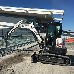 Mini-excavatrice Bobcat E50 d'occasion, 5 tonnes, sur chenilles, à vendre. Système hydraulique puissant, faible nombre d'heures, excellent état. - Product Image 6