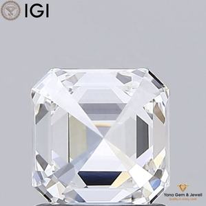 Diamante Cultivado en Laboratorio CVD de 1.01 Quilates, Corte Asscher, con Certificado IGI, Color E, Claridad VVS2, para una Obra Maestra de Joyería Única - Product Image 4