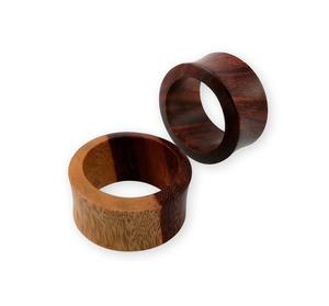 Ronds de serviette décoratifs en bois, conçus pour des tables élégantes lors de dîners, mariages, réceptions, hôtels, restaurants et maisons. - Product Image 2