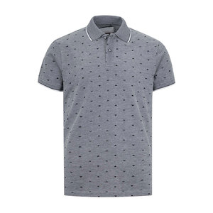 เสื้อโปโลลายทางผู้ชาย แห้งเร็ว ระบายอากาศได้ดี ทรง unisex เหมาะสำหรับเล่นกีฬากอล์ฟ เสื้อโปโลสีพื้น เสื้อยืดโลโก้ ชุดยูนิฟอร์มทำงาน - Product Image 1