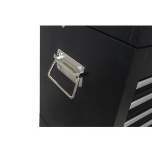 High Capacity 6-Drawer Rolling <b>Tool</b> Chest BLACK Utility <b>Cart</b> with Wheels <b>for</b> <b>Tool</b> Storage - Product Image 5