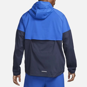 Chaqueta cortavientos impermeable de invierno con capucha de nuevo diseño personalizado para hombre, chaqueta deportiva cortavientos de poliéster de alta calidad - Product Image 2