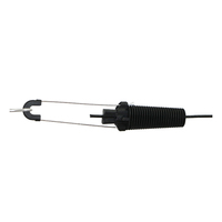 Klem Kabel Serat Optik ADSS FTTH NF-1609, Klem Kabel Bundar, dan Klem Penarik Kawat untuk Pemasangan Kabel yang Dapat Menopang Sendiri