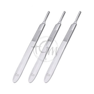 Manche de lame en acier inoxydable de qualité supérieure, adapté aux applications de santé, d'éducation, de recherche et chirurgicales, équipement de laboratoire - Product Image 3