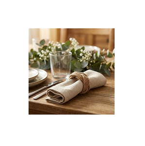 Anillos de servilleta de ratán artesanales más populares, los más buscados, accesorios de decoración de mesa, anillos para servilletas - Product Image 1