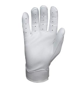 Gants de golf en cuir blancs à doigts entiers, antidérapants, respirants, à enfiler, avec fermeture auto-agrippante, pour droitier, adulte, toutes saisons - Product Image 2