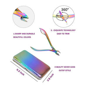 Ensemble de manucure professionnel de bonne qualité, kit de 18 pièces en acier inoxydable pour femmes - Product Image 2