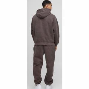 Ensemble de survêtement unisexe de haute qualité avec pantalon évasé et sweat à capuche, vêtements de sport pour homme - Product Image 2