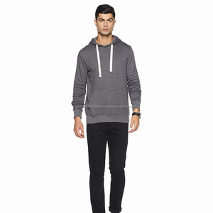 Sweat-shirts à capuche pour hommes de qualité supérieure, 100 % coton, design classique uni, chaud, confortable, élégant, décontracté, vêtements d'hiver - Product Image 3