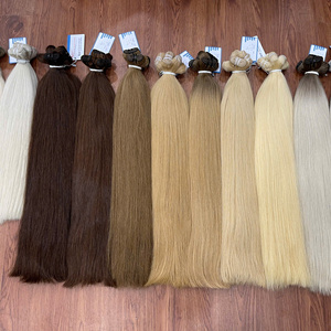 Proveedor de Cabello Natural Liso en Trama, Cabello Virgen de Doble Trama, Paquetes de Cabello en Muchos Colores - Product Image 4