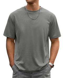 ผู้ผลิตเสื้อผ้าจากโรงงานโดยตรง เสื้อยืดผู้ชายทรงริงเกอร์ น้ำหนักเบา ทันสมัย แฟชั่นล้ำสมัย เสื้อยืดผู้ชาย - Product Image 3