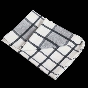 Serviettes de cuisine en coton à prix avantageux du fournisseur indien, tissées 100% coton, à carreaux et rayées - Product Image 6