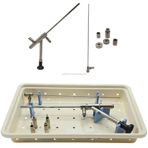 Juego de Instrumentos de Entrenamiento para Cirugía Laparoscópica Breisky con Herramientas Metálicas y Bandeja para Uso Hospitalario, Clase I, Certificado CE ISO13485 - Product Image 1