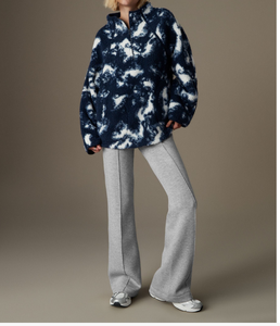 Sudadera de Forro Polar de Invierno con Cuello Redondo, 100% Algodón de Alto Gramaje, Estilo Oversize, para Streetwear Personalizado, Precio al por Mayor - Product Image 1