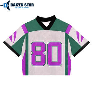 Custom Team Name Player Name Solid 100% Polyester Breathable Quick Dry Anti-Bacterial Anti-UV Sublimation Printed Short Sleeve - Product Image 5
