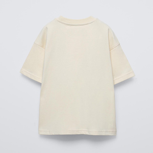 Conjunto de 2 Piezas de Algodón para Bebé Unisex, Camiseta y Pantalones Cortos, Cuello Redondo, Manga Corta, Estilo Casual de Verano, Estampado con Letras, Transpirable - Product Image 3