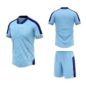 Conjuntos de camisetas de fútbol personalizables de alta calidad Unisex, uniforme de fútbol para hombre, etiquetas personalizadas originales, servicio OEM - Product Image 3