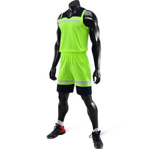 Tenue de basketball haute performance en polyester 2026, tissu doux, dernier design, légère, imprimé multicolore - Product Image 5
