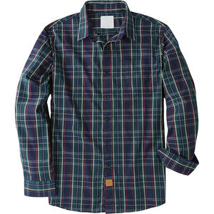 Camisas de Vestir Casuales de Manga Larga de Franela 100% Algodón de Alta Calidad con Diseño Impreso Personalizado, Transpirables y Ecológicas - Product Image 6