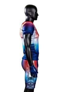 Uniforme de football américain pour homme, léger, respirant, à manches courtes, personnalisé, grande taille, haute qualité, 100% polyester, couleur unie - Product Image 5