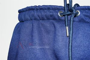 <b>Men</b> <b>Navy</b> Lightweight Fleece <b>Jogger</b> Trousers Soft Warm Breathable Track Pants Elastic Cuff Waist Casual Gym Training Running Cold - Product Image 3