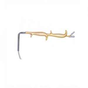 Instrument de chirurgie plastique Tebbetts, rétracteur pour chirurgie mammaire à double poignée avec extrémité lisse, 18,5 cm, en acier inoxydable - Product Image 6