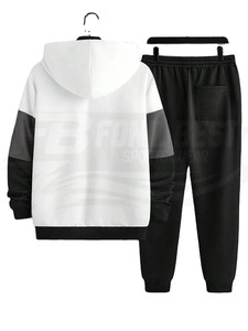 Full Sleeve Winter <b>Tracksuit</b> Crafted For Cold Season With Warm Fabric Soft Feel And Relaxed Fit Perfect For Everyday Comfort - Product Image 5