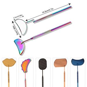 Juego de Pinzas para Pestañas con Mangos, Acero Inoxidable Duradero de Precisión, Punta Redondeada, Fácil de Usar para Extensiones de Pestañas y Maquillaje - Product Image 2