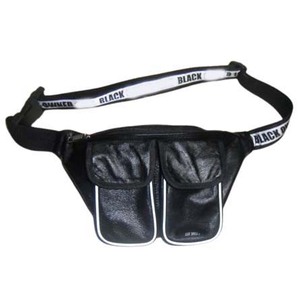 Multi-Functional Corduroy Waterproof Zipper Closure Barrel-shaped Waist Bag Men Women Sports Crossbody <b>Letter</b> Fashion Gift - Product Image 1