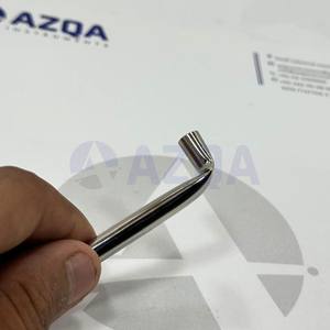Tubo Receptáculo para Piercing Corporal de Acero Inoxidable Precurvado al por Mayor, 77mm de Longitud, Disponible en Tamaños de 3mm a 10mm - Product Image 6