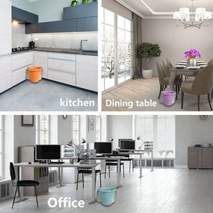 5 Rotoli di Sacchetti per Rifiuti da Cucina da 4 Galloni, Materiale Sottile e Resistente, Sacchi per Spazzatura Domestica Usa e Getta - Product Image 2