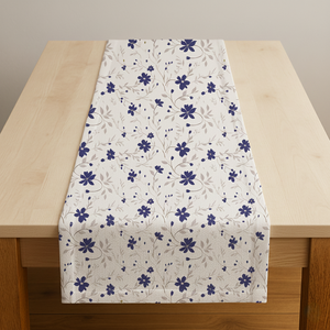 Cotton <b>Table</b> <b>Runner</b> for <b>Dining</b> <b>Table</b>, Rustic Decorative <b>Table</b> <b>Runner</b> for Kitchen, <b>Dining</b> Room & Holiday Decor - Product Image 1