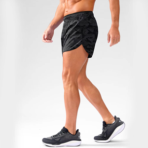 กางเกงวิ่งขายส่ง สวมใส่สบาย เป็นมิตรกับสิ่งแวดล้อม กันน้ำ แห้งเร็ว ระบายอากาศได้ดี สไตล์ลำลอง รับสั่งทำ ลายพิมพ์แบบรีดร้อน - Product Image 3